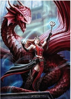 Trefl Puzzle 1000 - Fantasy Collection - Scharlachroter Magier 300349