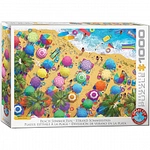 eurographics Puzzle - Strand Sommer Spa&szlig; - 1000 Teile 301152