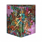 Heye Puzzle - Homely Housemates, Tiurina - Triangular 1000 Teile 291234