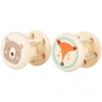 small foot baby Babyrasseln Tiere Pastell 287146