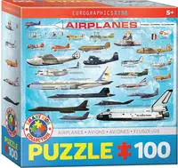 eurographics Puzzle - Flugzeuge - 100 Teile 301223