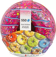 eurographics Puzzle - Donut Rainbow Blech 550 - 550 Teile 301307