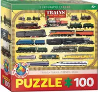 eurographics Puzzle - Z&uuml;ge - 100 Teile 301224