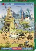 Heye Puzzle - Take a Trip! - With Hieronymus Bosch - 500 Teile 301544