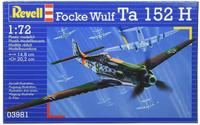 Revell - Focke Wulf Ta 152 H-1 - 1:72 - 39 Teile 305459