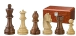 Philos Schachfiguren - Artus - Holz - Staunton - K&ouml;nigsh&ouml;he 65 mm 242007