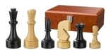 Philos Schachfiguren - Romulus - Holz - Modern Style - K&ouml;nigsh&ouml;he 95 mm 242005