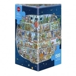 Heye Puzzle - Spaceship, Adolfsson - Triangular 1500 Teile 291213