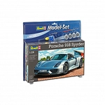 Revell - Porsche 918 Spyder - Model Set - 1:24 - 129 Teile 306156