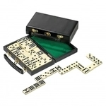 Philos Domino - Doppel 9 - Urea-Kunststoff - 55 Spielsteine 242497