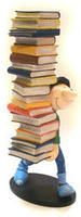 Plastoy SAS Gaston mit B&uuml;cherstapel 285503