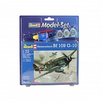 Revell - Messerschmitt Bf 109 - Model Set - 1:72 - 37 Teile 306134