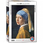 eurographics Puzzle - Das M&auml;dchen mit dem Perlenohrring von Jan Vermeer - 1000...