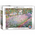 eurographics Puzzle - Monets Garten bei Giverny von Claude Monet - 1000 Teile 300999
