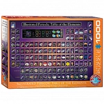 eurographics Puzzle - Illustriertes Periodensystem der Elemente - 1000 Teile...