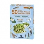 Moses Verlag Expedition Natur - 50 heimische Tiere & Pflanzen am Bach & Teich 275366