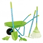 small foot Gro&szlig;es Gartenset mit Schubkarre 287094