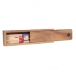 Klassik Games Mikado - 18 cm - in der Holzbox - Bambus - Semana Holz 241513