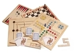 Klassik Games Spielesammlung - Holz - inkl. 10 Spiele-Klassiker 241662