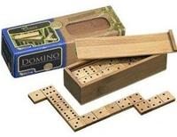 Philos Domino - Doppel 6 - Bambus - 28 Spielsteine 242470