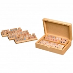 Klassik Games Rummy - Holzkassette - Komplett aus Buche - klein 241737