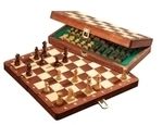 Chess - Schachspiel - Reiseschach - Deluxe - klein - Breite ca. 27 cm -...
