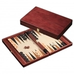 BG - Backgammon - Kassette - Leandros - Holz - standard 242107