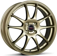 Borbet RS 70735100464,0BM, Borbet Rs Black Matt 7x17 ET 35 4/100 Alufelge Schwarz
