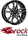 Brock 368738, Brock B44 Bronze Copper 8x18 ET 35 5/100 Alufelge Bronze