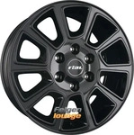 Rial TP2-60668M62-6, Rial Transporter 2 Diamond Black 6x16 ET 68 5/130 Alufelge