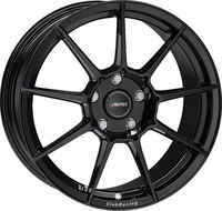 Autec CR7517405092133, Autec Clubracing Silver 7.5x17 ET 40 5/114.3 Alufelge Schwarz