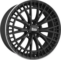 MAM Wheels MAMGT28519512035MBLP, MAM Wheels Gt2 Matt Black Lip Polish 8.5x19 ET...