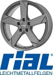 Rial KK55435V32-7, Rial Kodiak Graphite 5.5x14 ET 35 4/100 Alufelge Grau