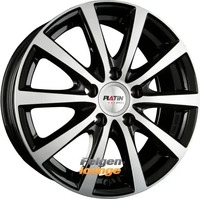 Platin 60PLR60469, Platin P69 Polar Silver 6.5x16 ET 40 4/100 Alufelge Silber