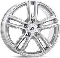 RC Design RC27ECE651650X4KSV, RC Design Rc27 Crystal Silver 6.5x16 ET 50 5X108