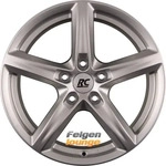 RC Design RC24ECE601538V6KSV, RC Design Rc24 Crystal Silver 6x15 ET 38 5X100 Alufelge