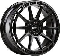 TEC Speedwheels 8018ate542, TEC Speedwheels Gt 8 Black Glossy 8x18 ET 38 4/108