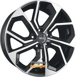 Platin 60PLF60902, Platin P97 Black Polished 6.5x16 ET 46 5/112 Alufelge Schwarz