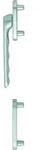 HOPPE&reg; Fenstert&uuml;rgriffgarnitur Luxembourg 099KH/66N/66NS, Aluminium, Farbe: