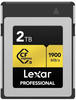 Lexar CFexpress Professional Gold Serie 2TB Typ B (1900/1500 MB/s)