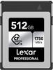 Lexar CFexpress Professional Silver Serie 512GB Typ B (1750/1300 MB/s)
