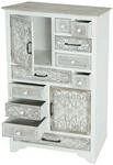 Mendler Apotheker Kommode HWC-J48, Schrank Schubladenkommode, Holz Schubladen,