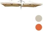 Mendler Sonnenschirmbezug T44, 8 Streben 3x3m Polyester, Ersatz-Bezug f&uuml;r