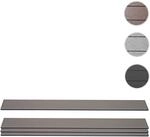 Mendler 4er Set Latten f&uuml;r WPC-Sichtschutz Sarthe, Bretter Windschutz, ca. 1qm...