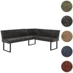 Mendler Eckbank HWC-O82, Esszimmerbank Bank, &Ouml;ko-Tex (310g/m˛) Chenille