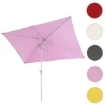 Sonnenschirm N23, Gartenschirm, 2x3m rechteckig neigbar, Polyester/Alu 4,5kg