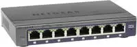 GS108E-300PES Netgear Smart Managed Pro PLUS Switch, 8 Gigabit Ports, Externes