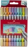 FABER-CASTELL Doppelfasermaler &bdquo;Pastell&ldquo;, 10 St&uuml;ck