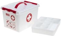 Sunware Erste-Hilfe-Aufbewahrungsbox, Volumen: 22 l
