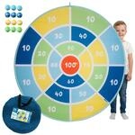 alldoro XXL-Klett-Dartscheibe
